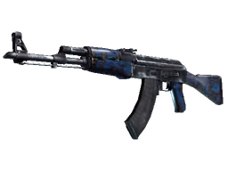AK-47 | Blue Laminate (Well-Worn)